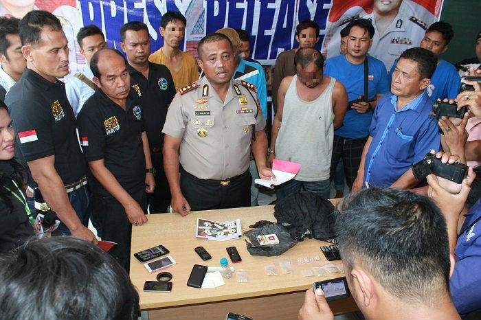 Enam Komplotan Jaringan Narkoba  Simalungun-Batubara Diringkus Polisi