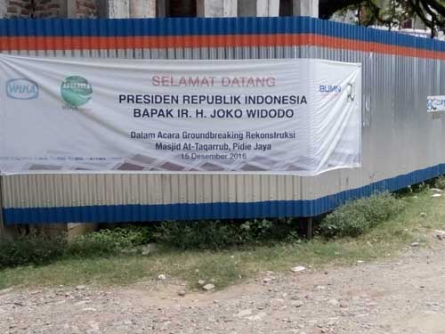 Pembangunan Mesjid At Taqarub Menunggu Kepres