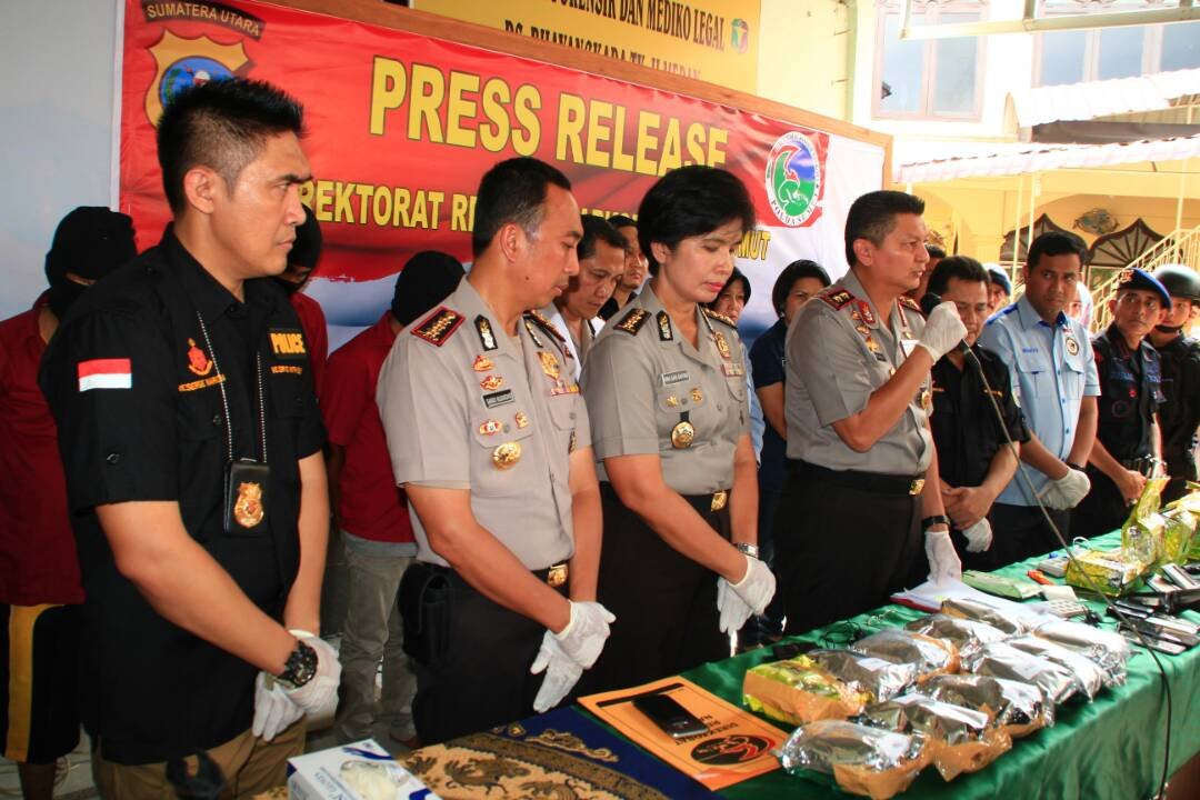 Boyong 5 Kg sabu dan Tenteng Senpi Kecil Poldasu Tembak Mati 2 Warga Aceh