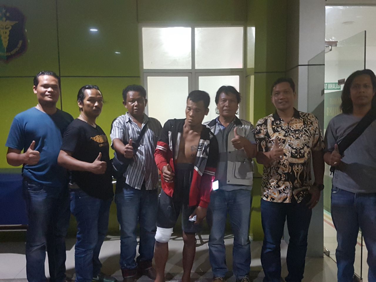 Reskrim Polrestabes Medan Tembak Residivis Asal Aceh