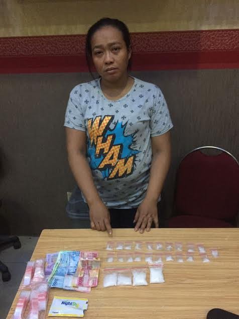 Bantu Suami Jual Sabu  IRT Dijebloskan Penjara