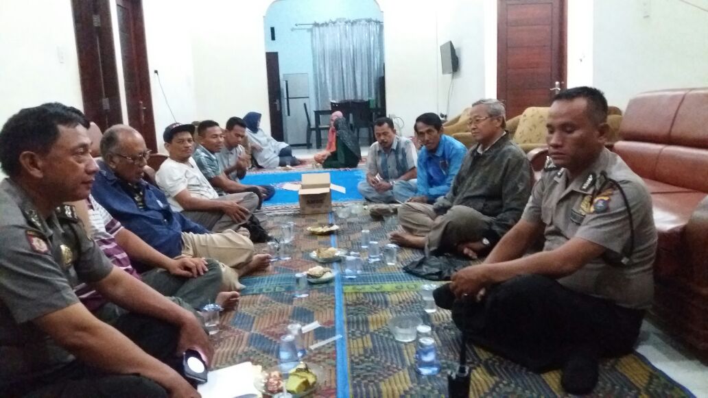 Tingkatkan Kamtibmas, Polsek Delta Bentuk Siskamling