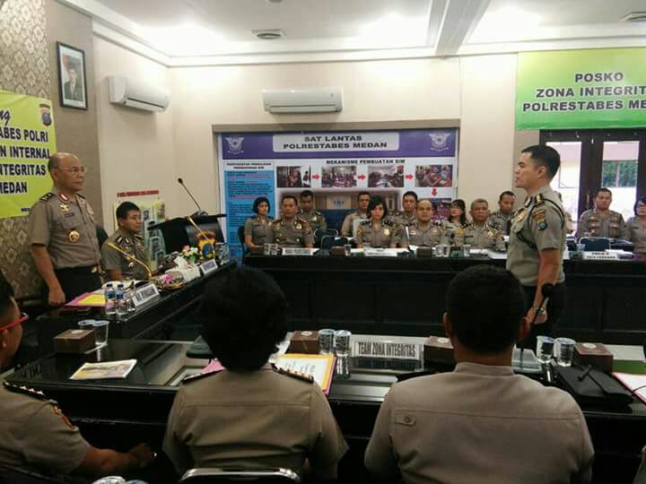 Irwasum Mabes Polri Tinjau Kinerja Polrestabes Medan