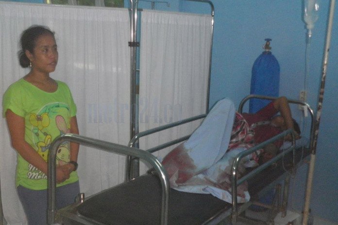 Kaki Pemabok Patah Lewat Rel Kereta Api