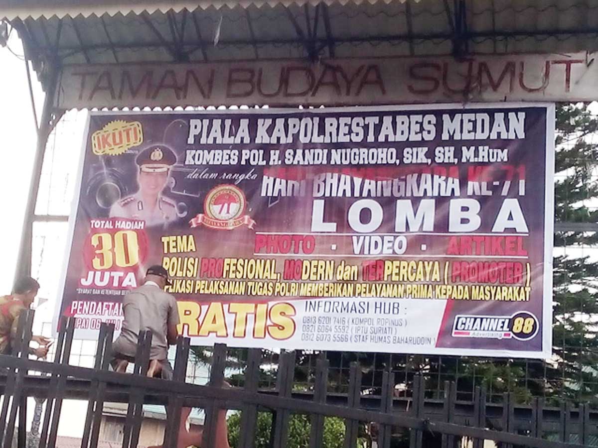 Pendaftaran Lomba Rebut Piala Kapolrestabes Medan Ditutup, Ratusan Peserta Ikuti Ajang Lomba
