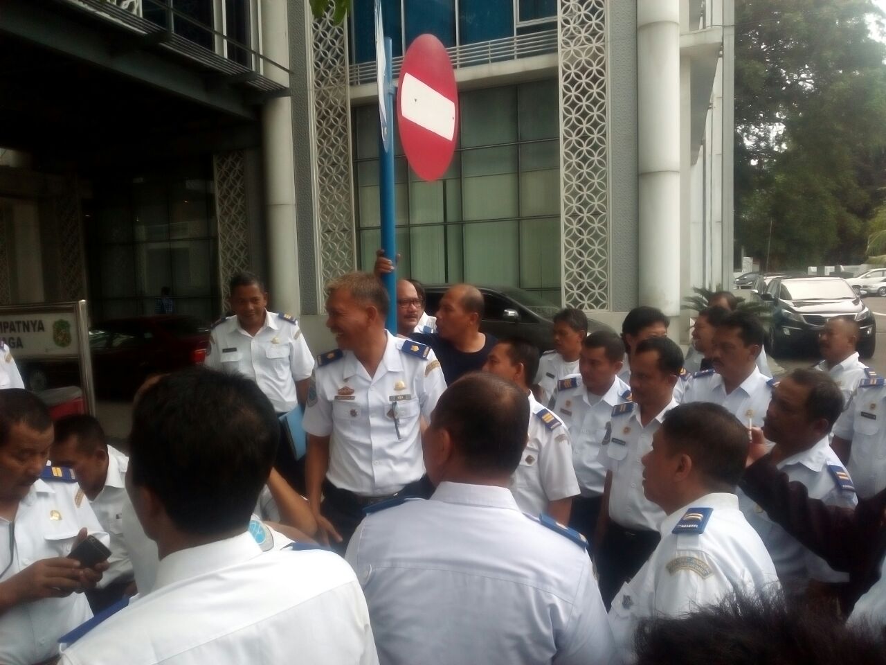 Pegawai Dishub Berontak