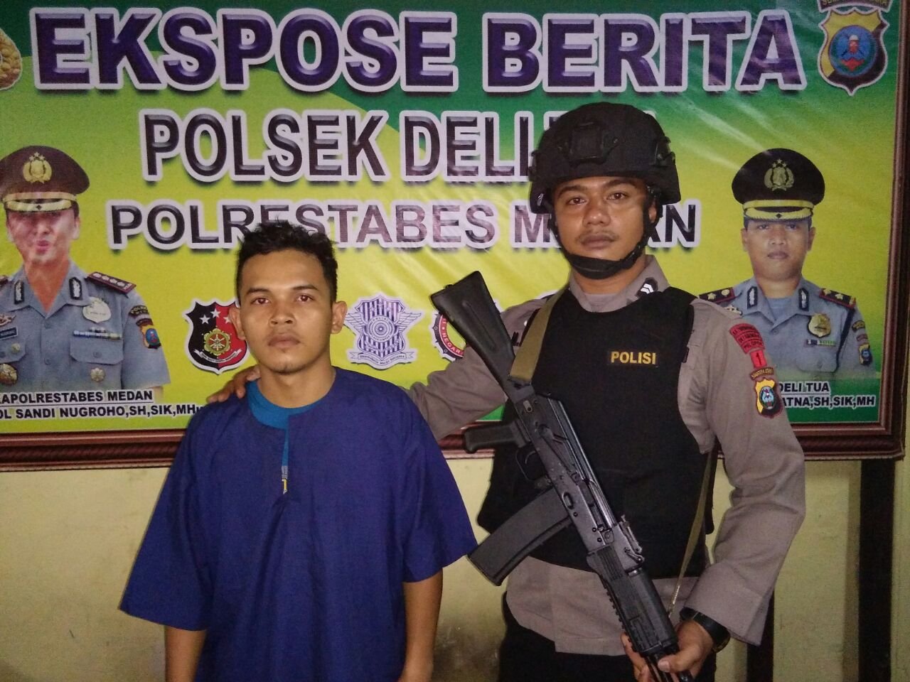 Uang Setoran Jadi Modal 303, Polsek Delta Hadiahi Karyawan SPBU Hotel Prodeo