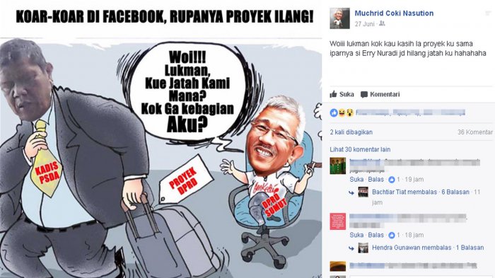 Keluarga Gubsu Diminta Melapor ke Aparat Penegak Hukum Terkait Postingan Oknum Anggota DPRDSU