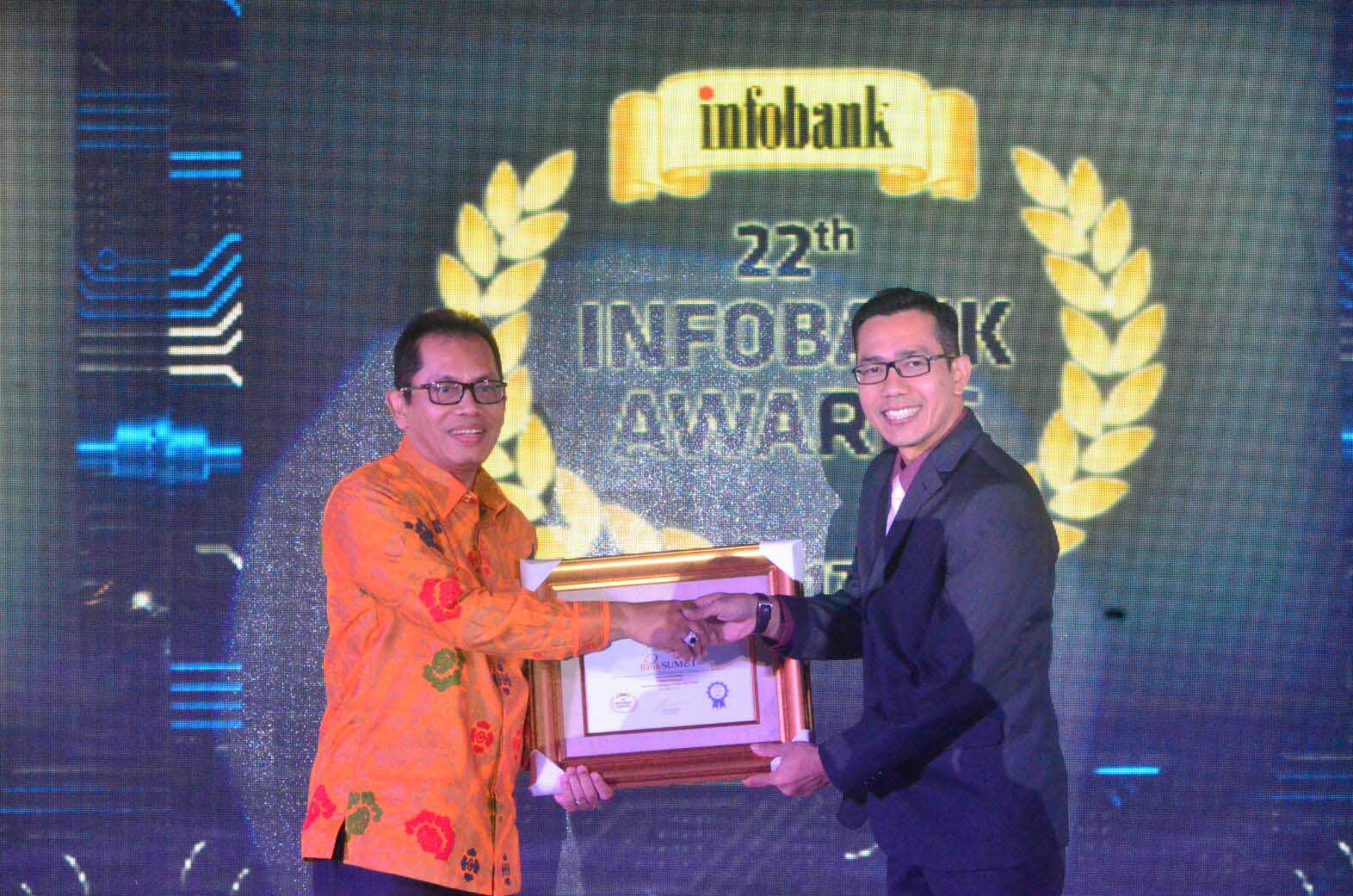 Bank Sumut Raih Penghargaan dari Majalah  Infobank