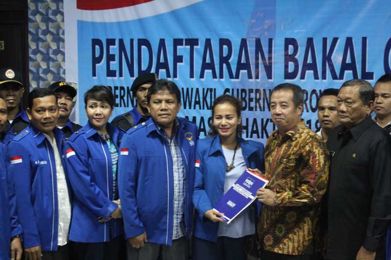 Tim Kuasa Edy Kembalikan Berkas Cagub ke Demokrat