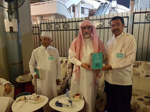 Gubsu Ir Erry Nuradi  Bertemu Imam Besar Masjidil Haram Ajaknya Kunjungi Sumut