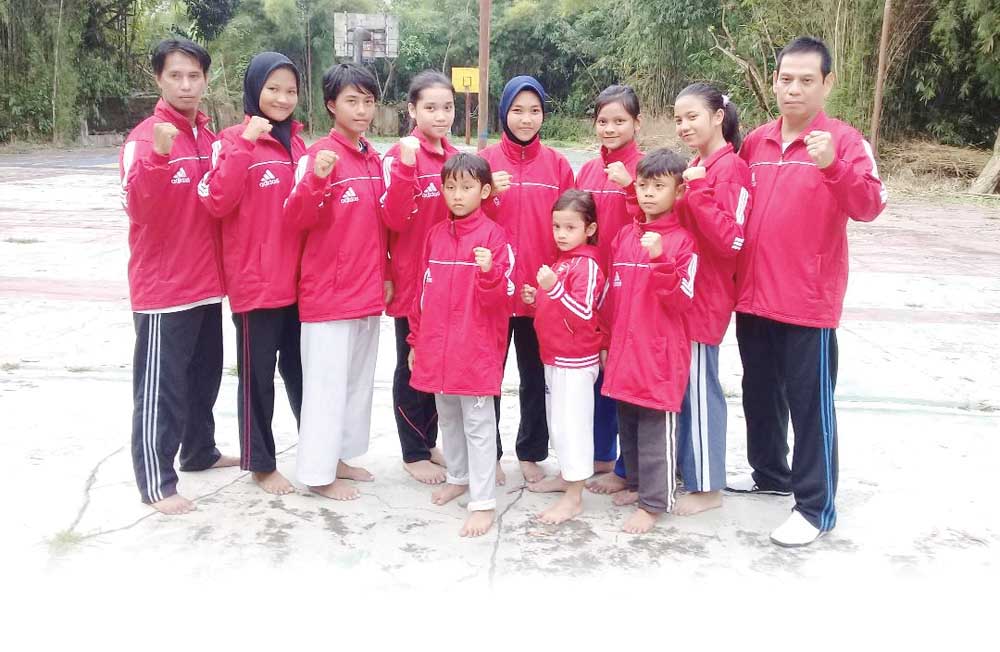 Rush Taekwondo Ikut Kejuaraan di Bandung