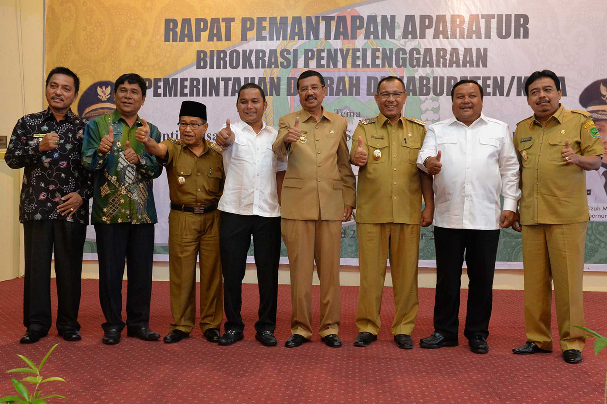 Gubsu Erry Minta Kab/Kota Bersinergi Dengan Provinsi