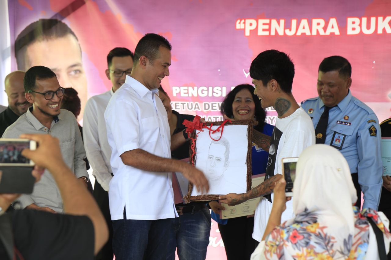 Ijeck Motivasi Anak di LPKA Tangjunggusta