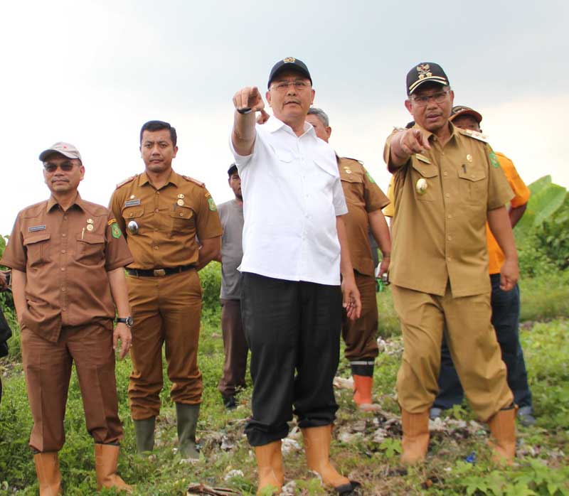 WALIKOTA MEDAN TINJAU LOKASI TPA MILIK PEMERINTAH KOTA MEDAN