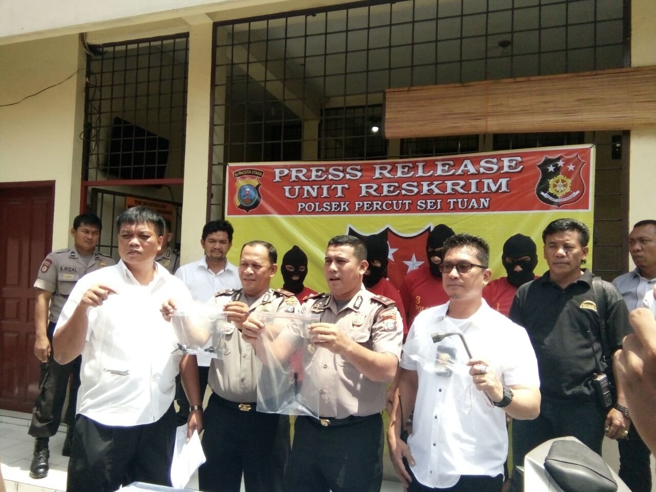 Empat Pelaku Curanmor Roboh Ditembak