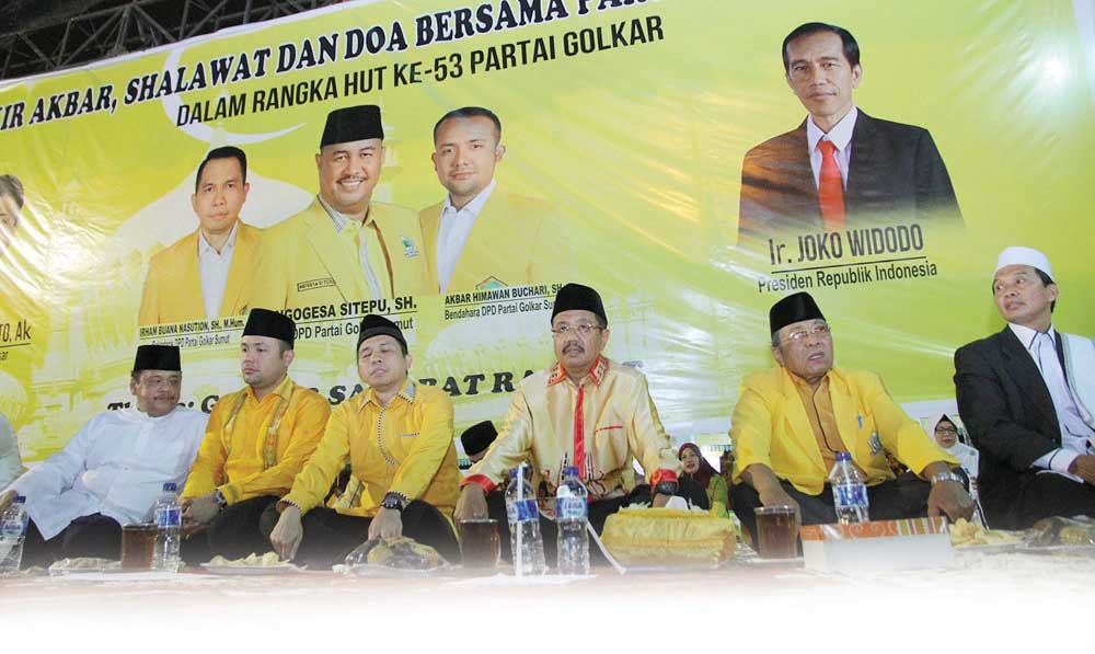 HUT Ke-53 Golkar, Gubsu Minta Doakan Sumut Tetap Kondusif