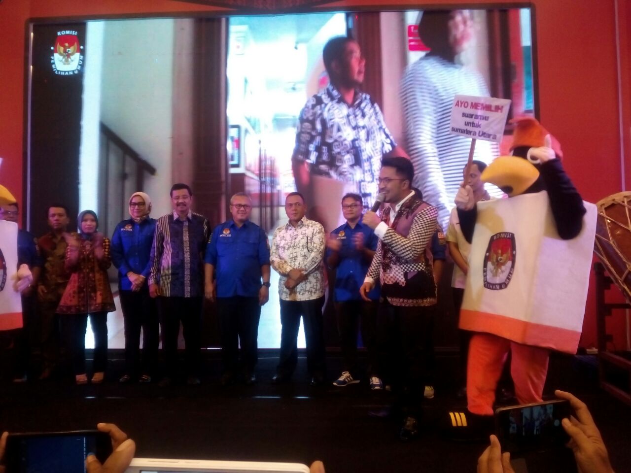 Ketua KPU RI : Masyarakat Sumut Harus Ikut memilih