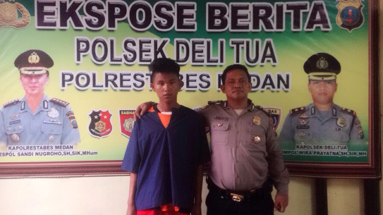 Polsek Delitua Ringkus Pelaku Cabul