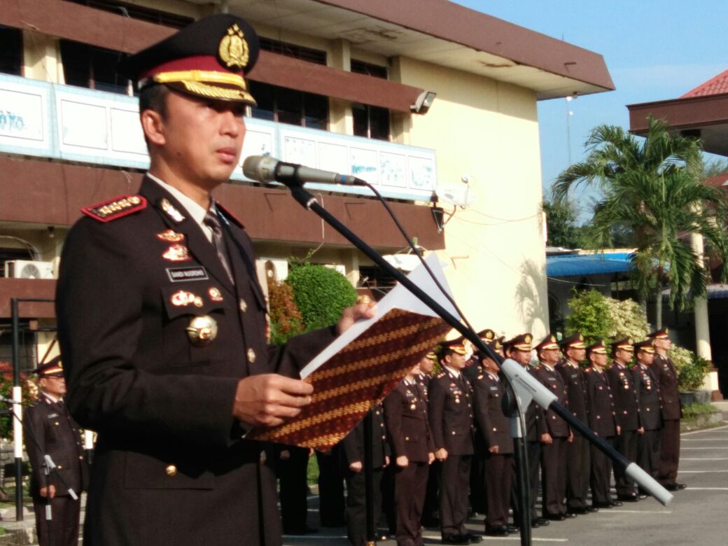 Kombes Pol Sandi Nugroho Irup Peringatan Hari Kesaktian Pancasila