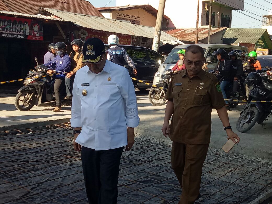 Pastikan Pengaspalan Tidak Asal, Eldin Cek Pembetonan Jln Gaperta