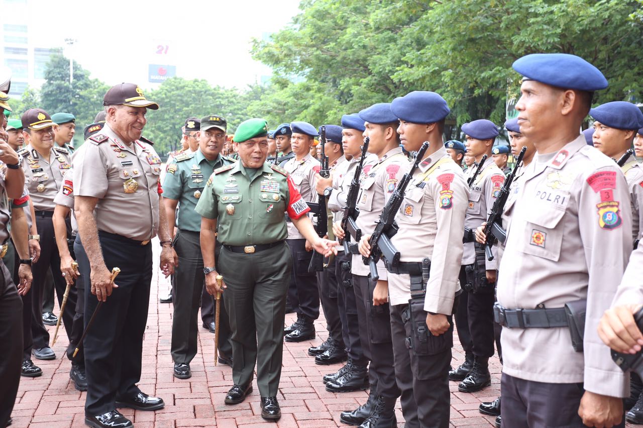 1.029 Personel Gabungan Amankan Kunker Jokowi