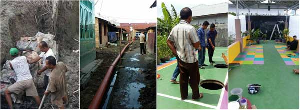 Pembangunan Ipal Sanimas  Gg Istirahat Tembung Jadi Percontohan