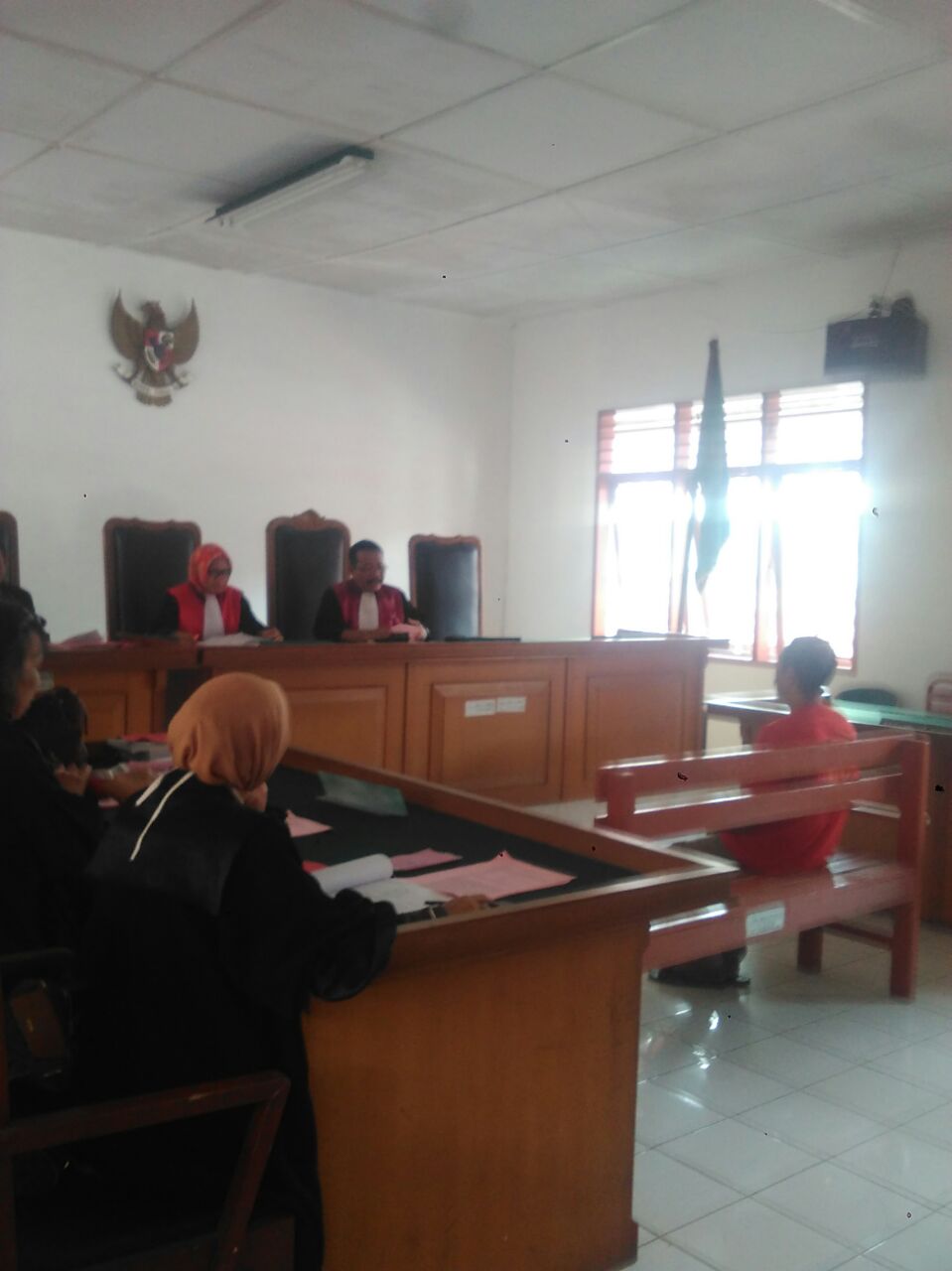 Hanya Dua Orang Hakim PN Medan Menggelar Sidang Putusan Perkara Narkoba