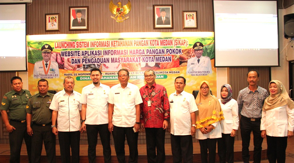 Dinas Ketahanan Pangan Luncurkan Website sikapmedan.com