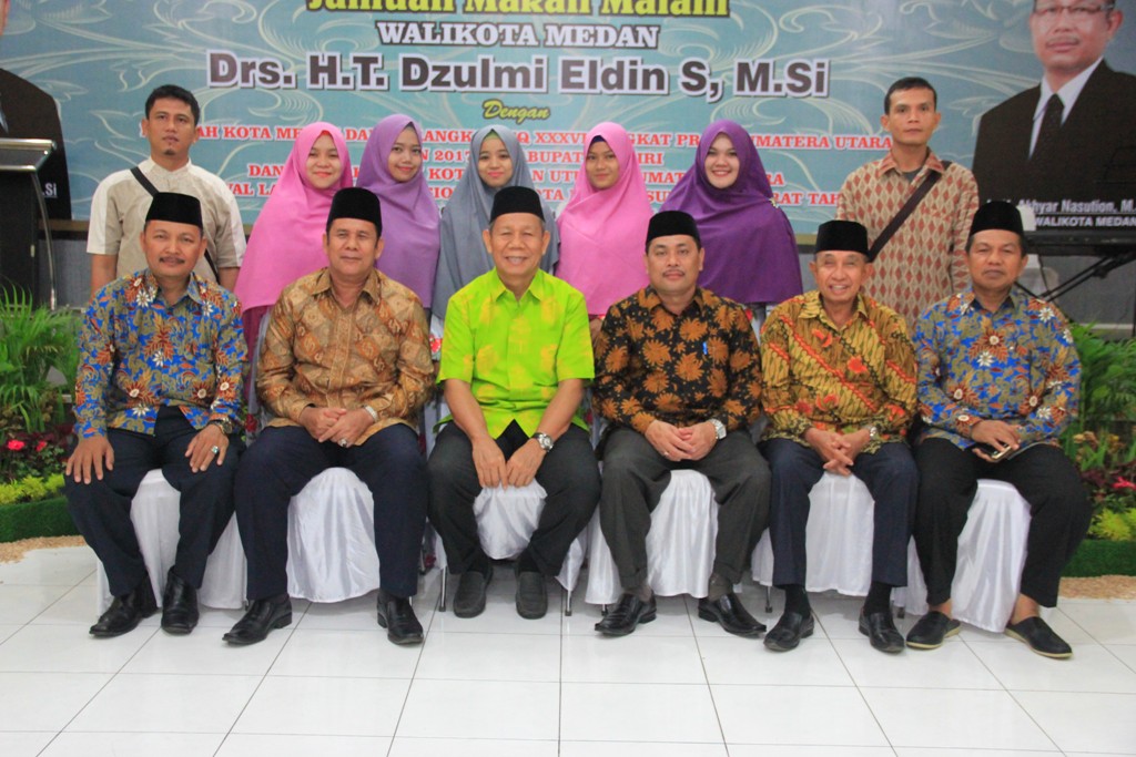 Wali Kota Lepas Kafilah Medan Ikuti MTQN XXXVI Sumut & Lasqi 2017