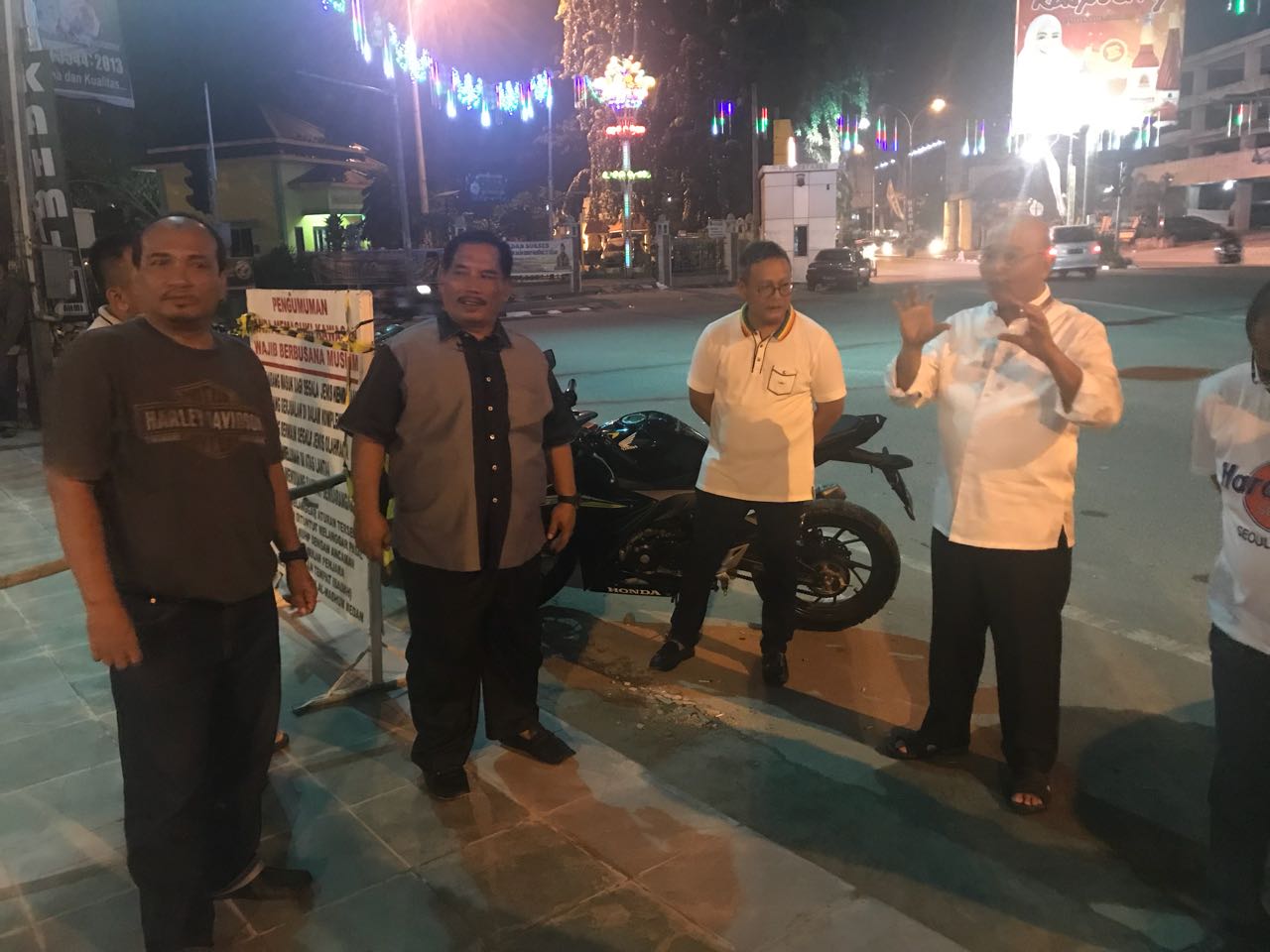 Wali Kota Tinjau Renovasi Masjid  Raya Al Mashun