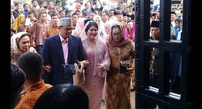 300 Personel Amankan Pemberian Marga Bobby-Kahiyang