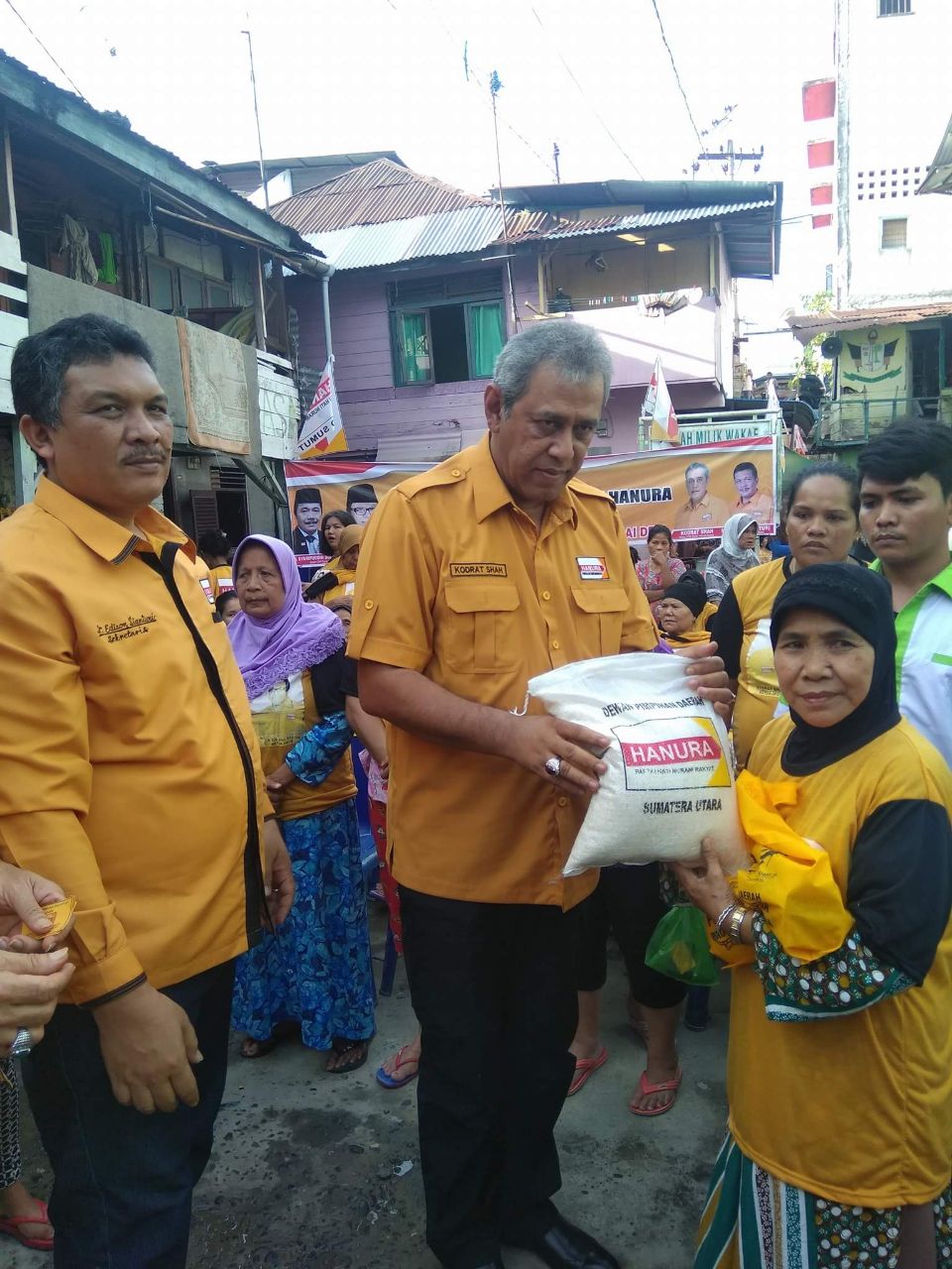 Kodrat Shah: Hanura Peduli Korban Banjir