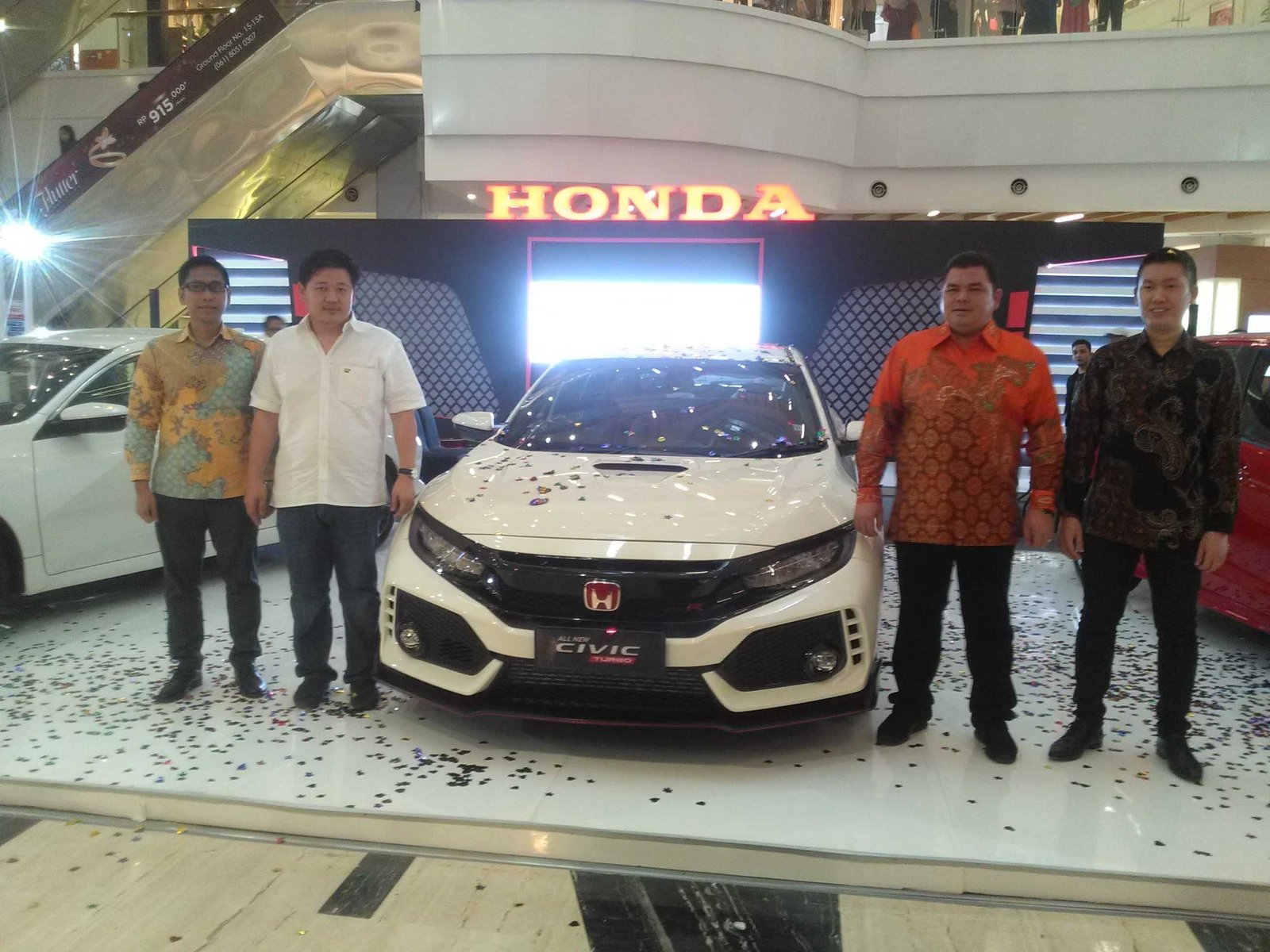 Honda Civic Type R Dipamerkan di Medan