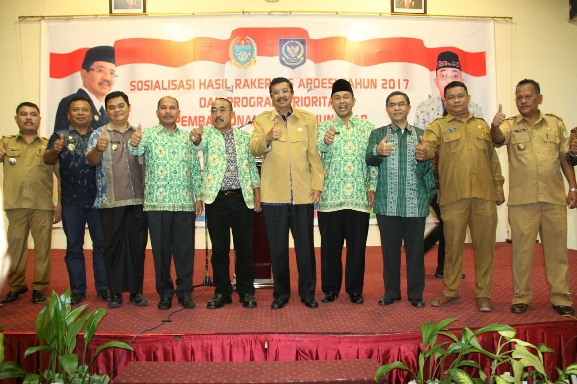 Gubsu Harapkan Sinergitas Pemprovsu dan APDESI