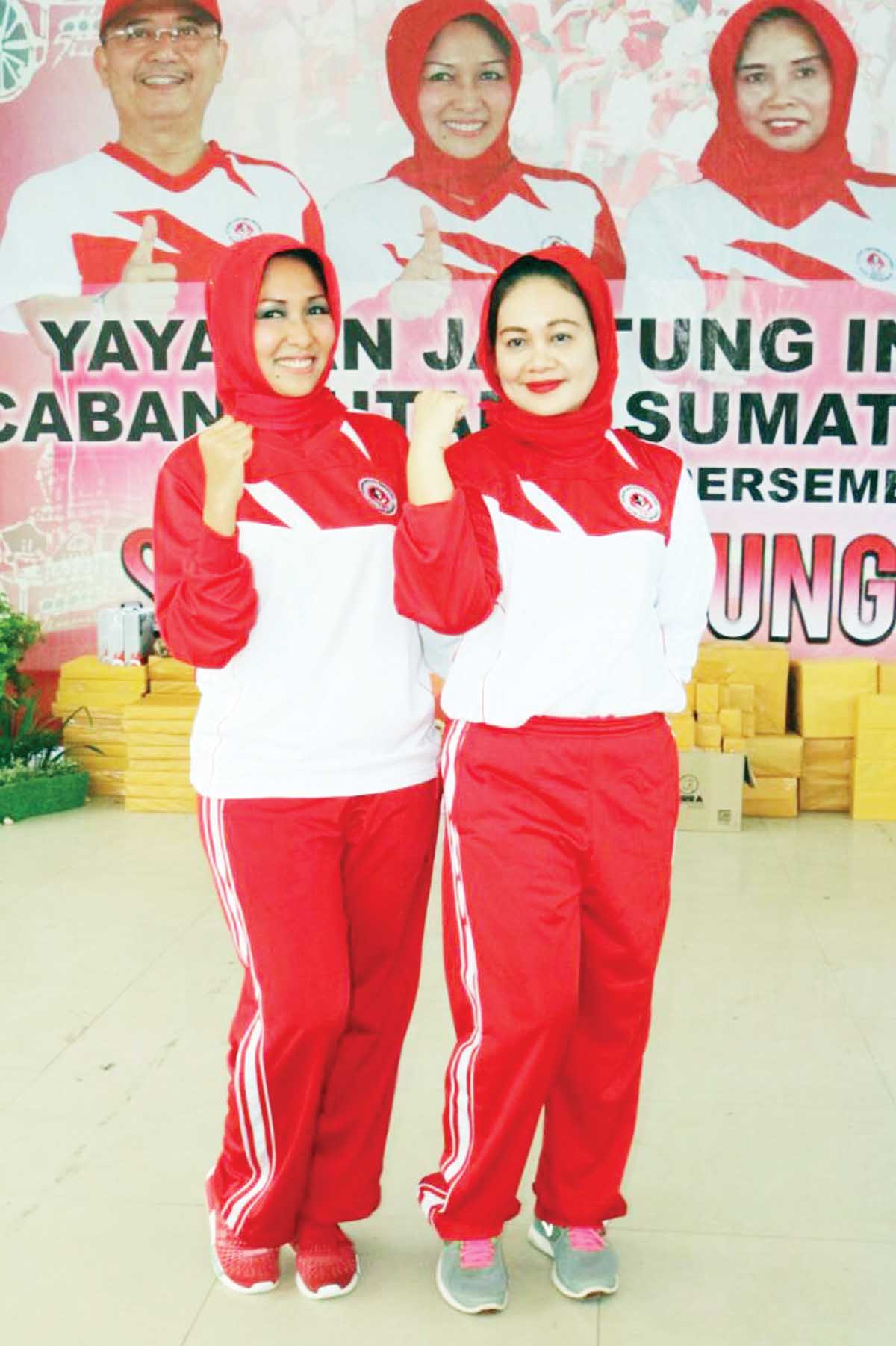 Meriahkan HKN dengan Senam Jantung Sehat Bersama