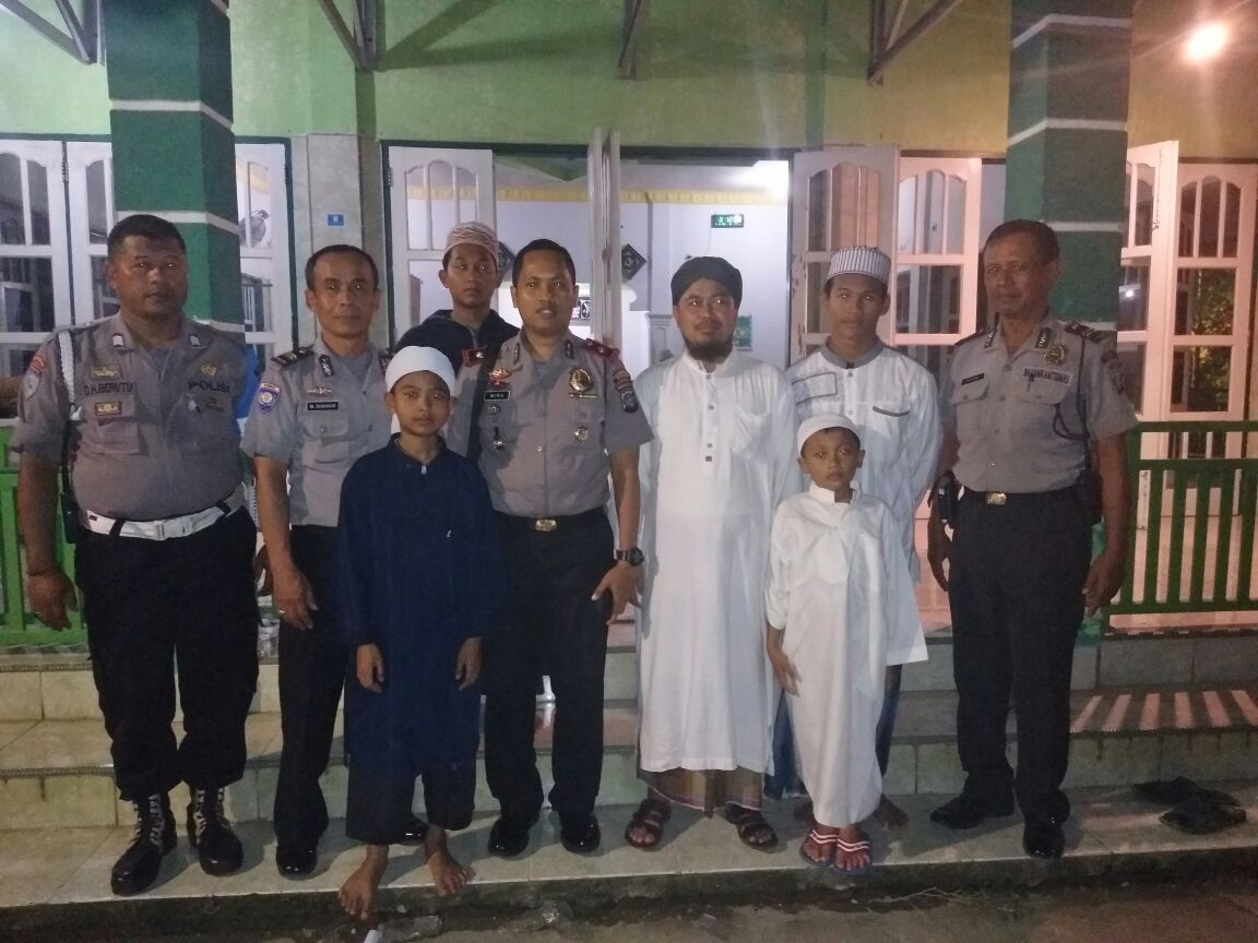 Kapolsek Sunggal Silaturahmi ke Pesantren Darul Syfa