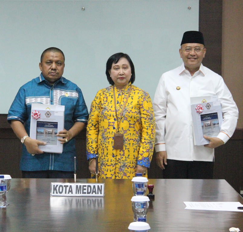 Pemko Medan Terima LHP BPK RI Perwakilan Sumut