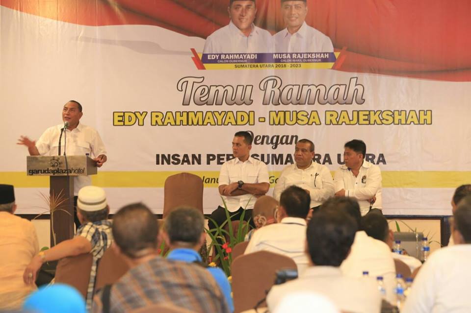 Edy : Mari Bersatu Membangun Sumatera Utara
