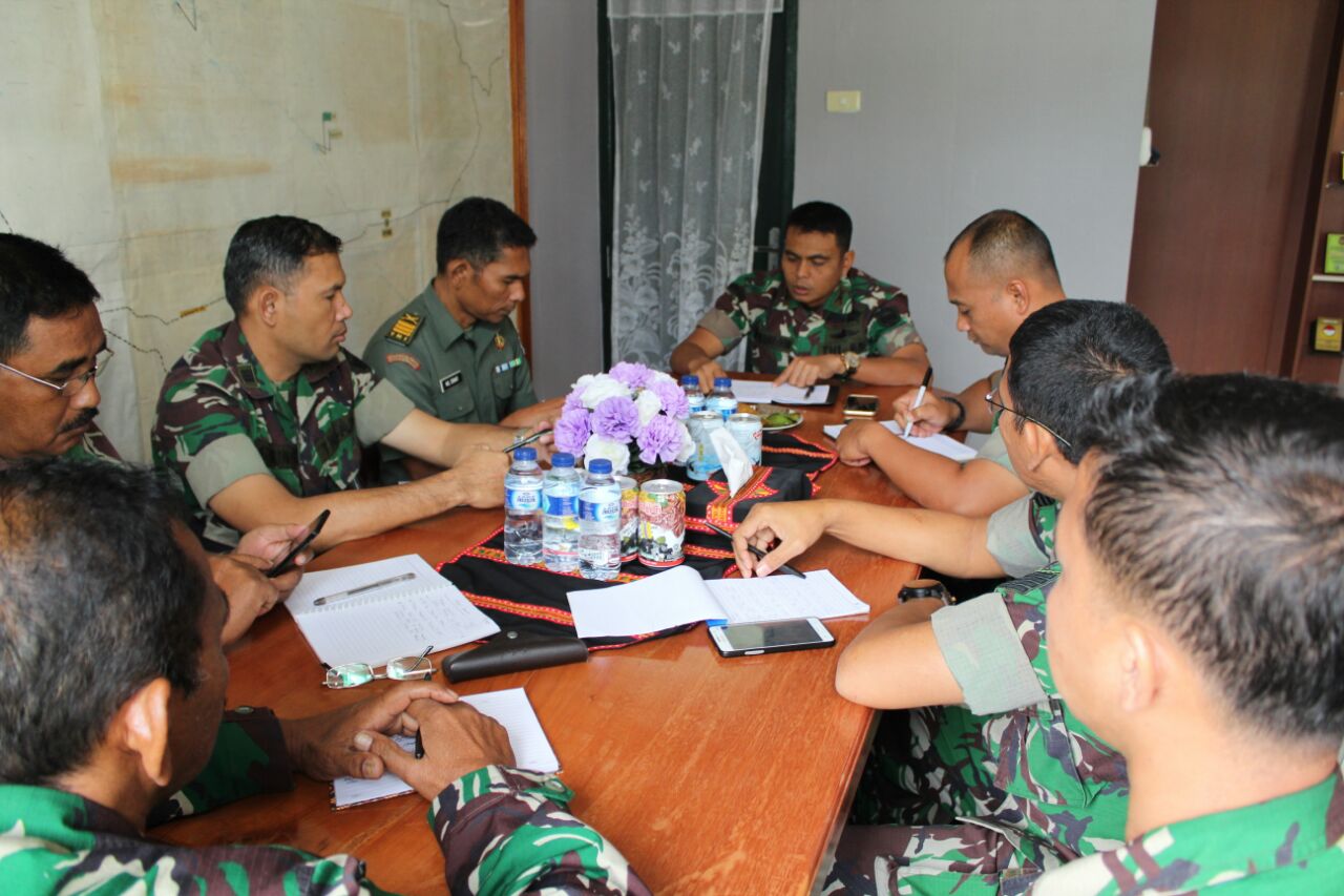 Dandim 0113 Galus Tekankan Evaluasi Data Akurat