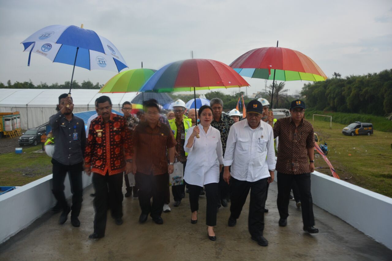 Menteri Puan dan Basuki Resmikan IPLT, Sarana dan SPAM Dikelola PDAM Tirtanadi