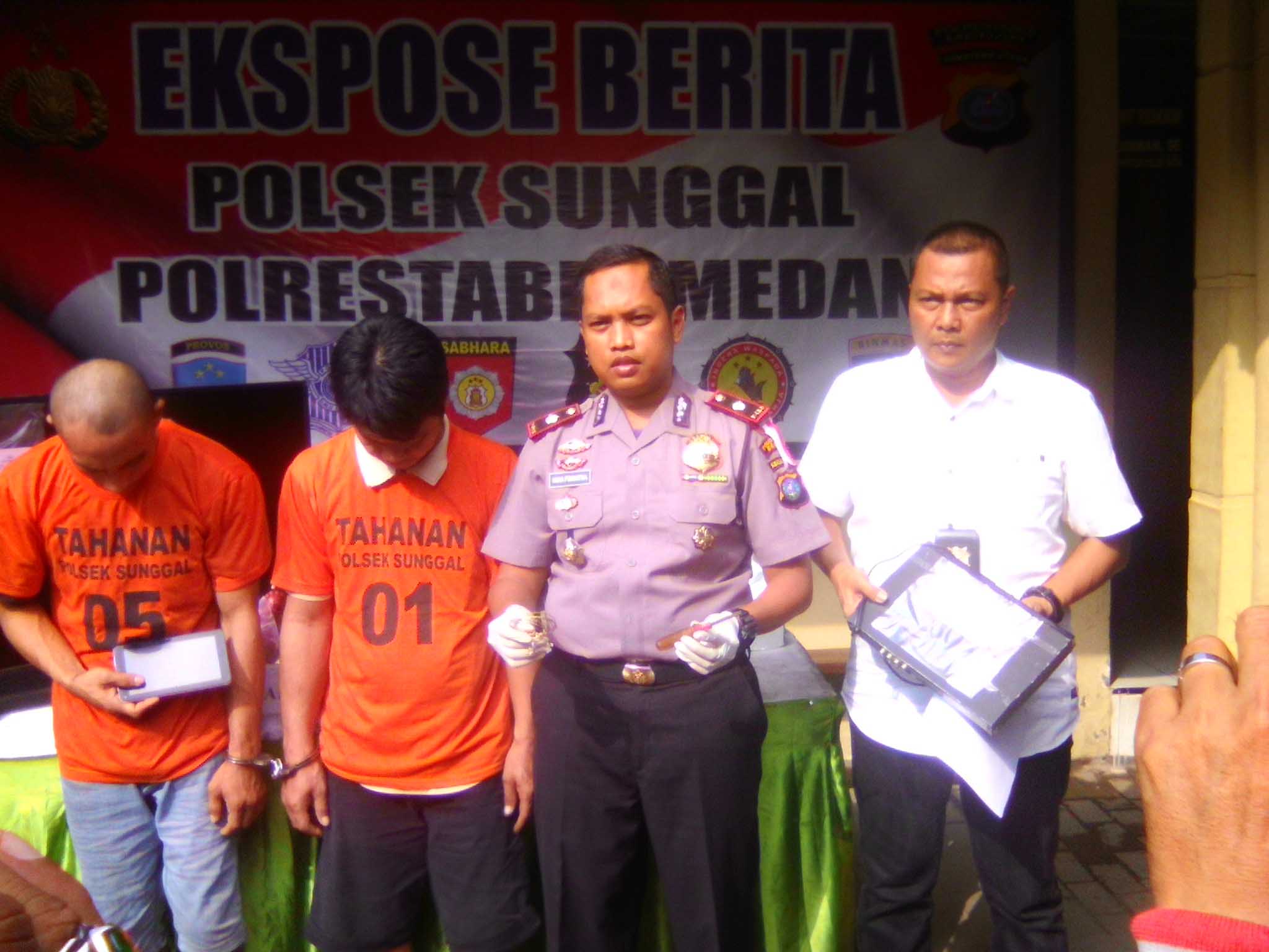 Kalah Main Judi Terus Mencuri, Polsek Sunggal Hadiahi Timah Panas