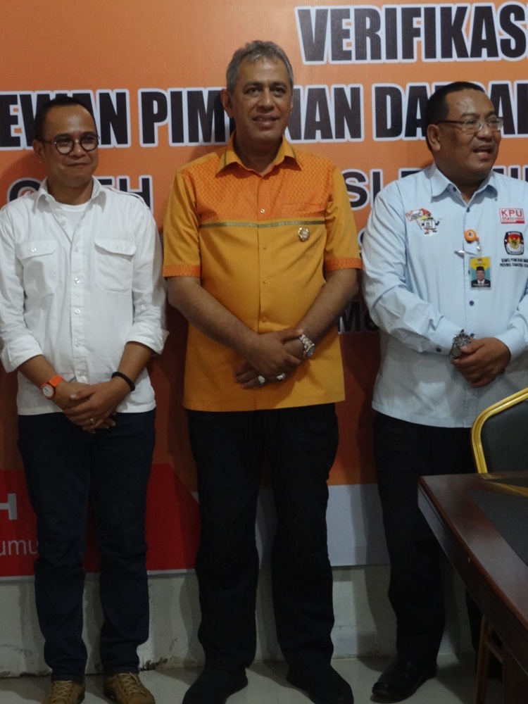 KPU Sumut Verifikasi Faktual di DPD Hanura