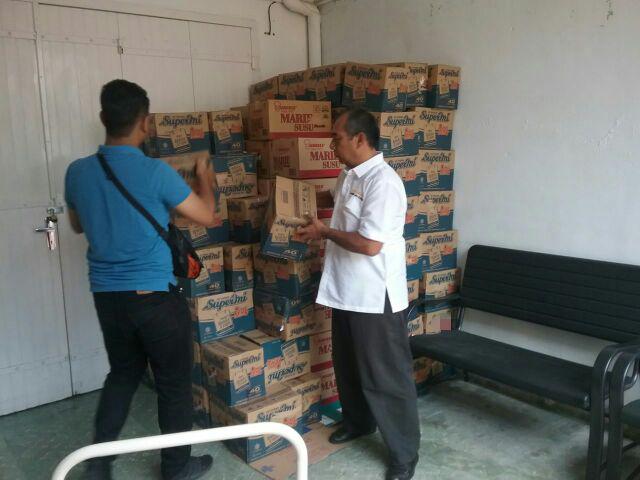 ERAMAS Kirim Bantuan Korban Erupsi Sinabung