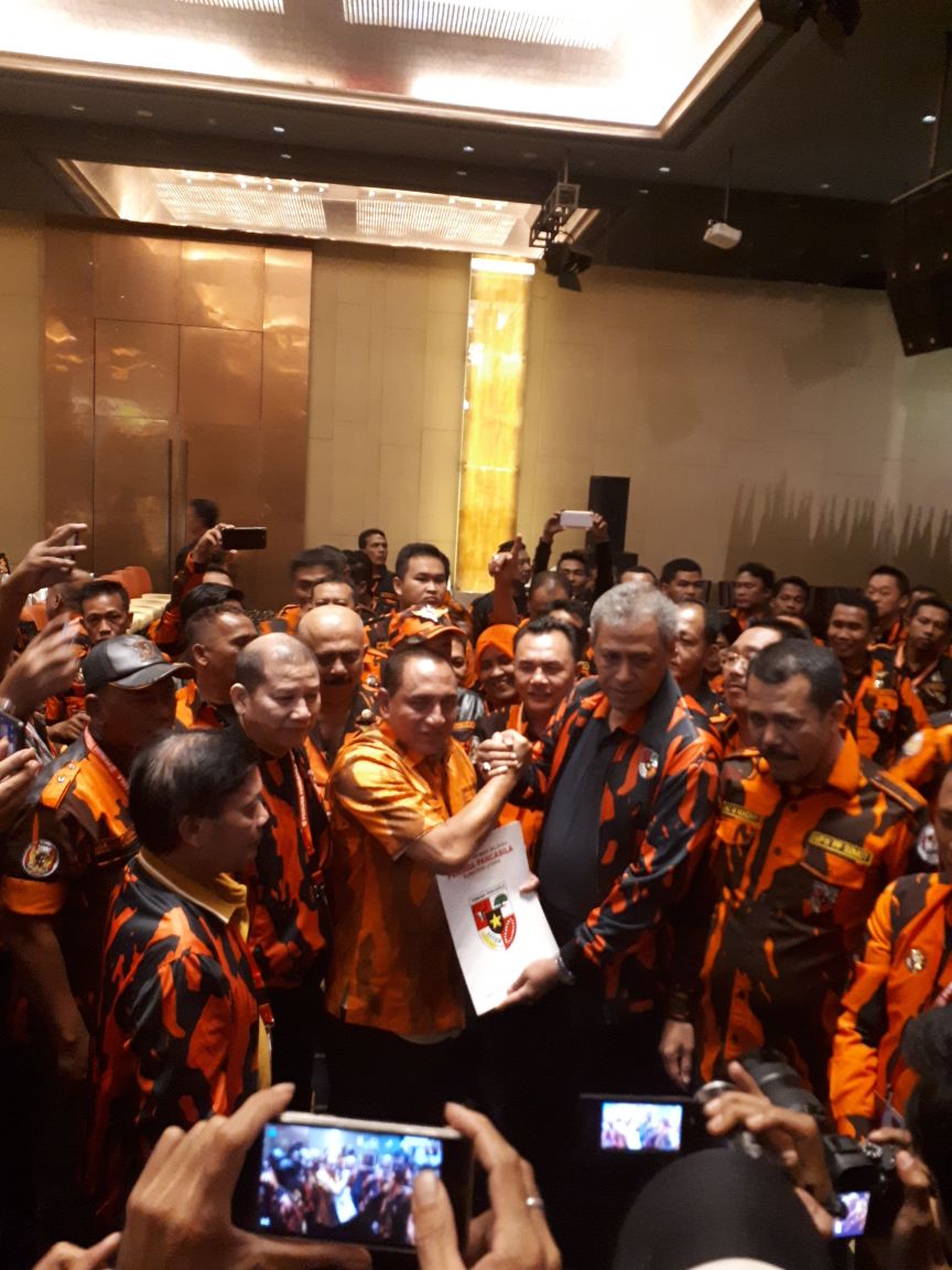 Pemuda Pancasila Sumut Menangkan ERAMAS