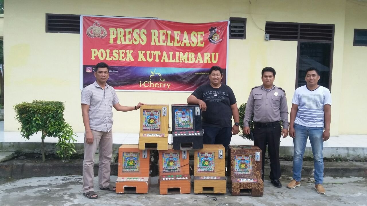 6 Unit Mesin Jackpot Diamankan Polisi