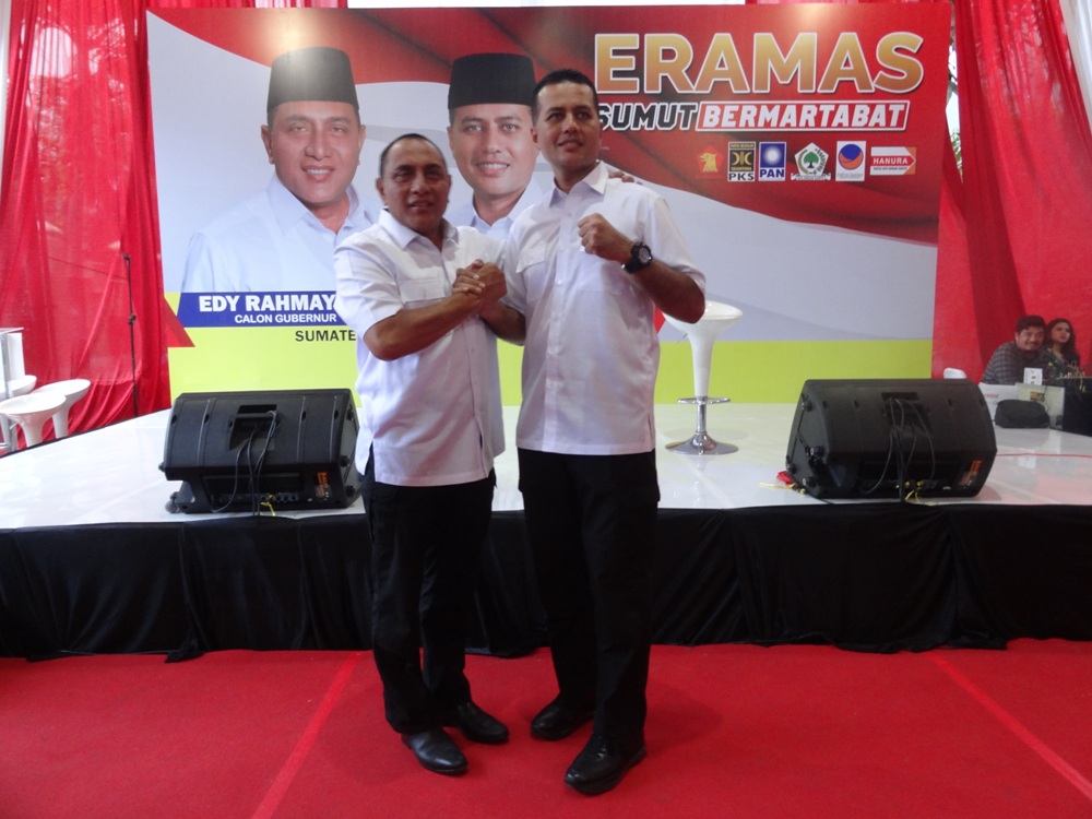 Elektabilitas Edy-Ijeck Tertinggi, Disusul Djarot 19% dan JR Saragih 10,6%