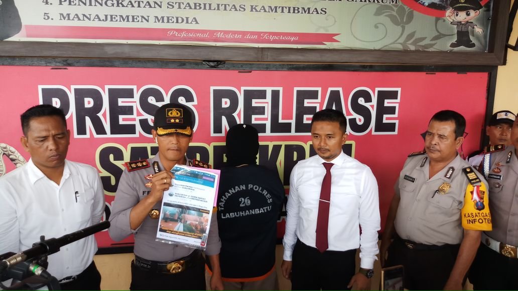 Sebar Ujaran Kebencian Lewat Facebook,  Sekretaris Dispora Labusel Ditangkap