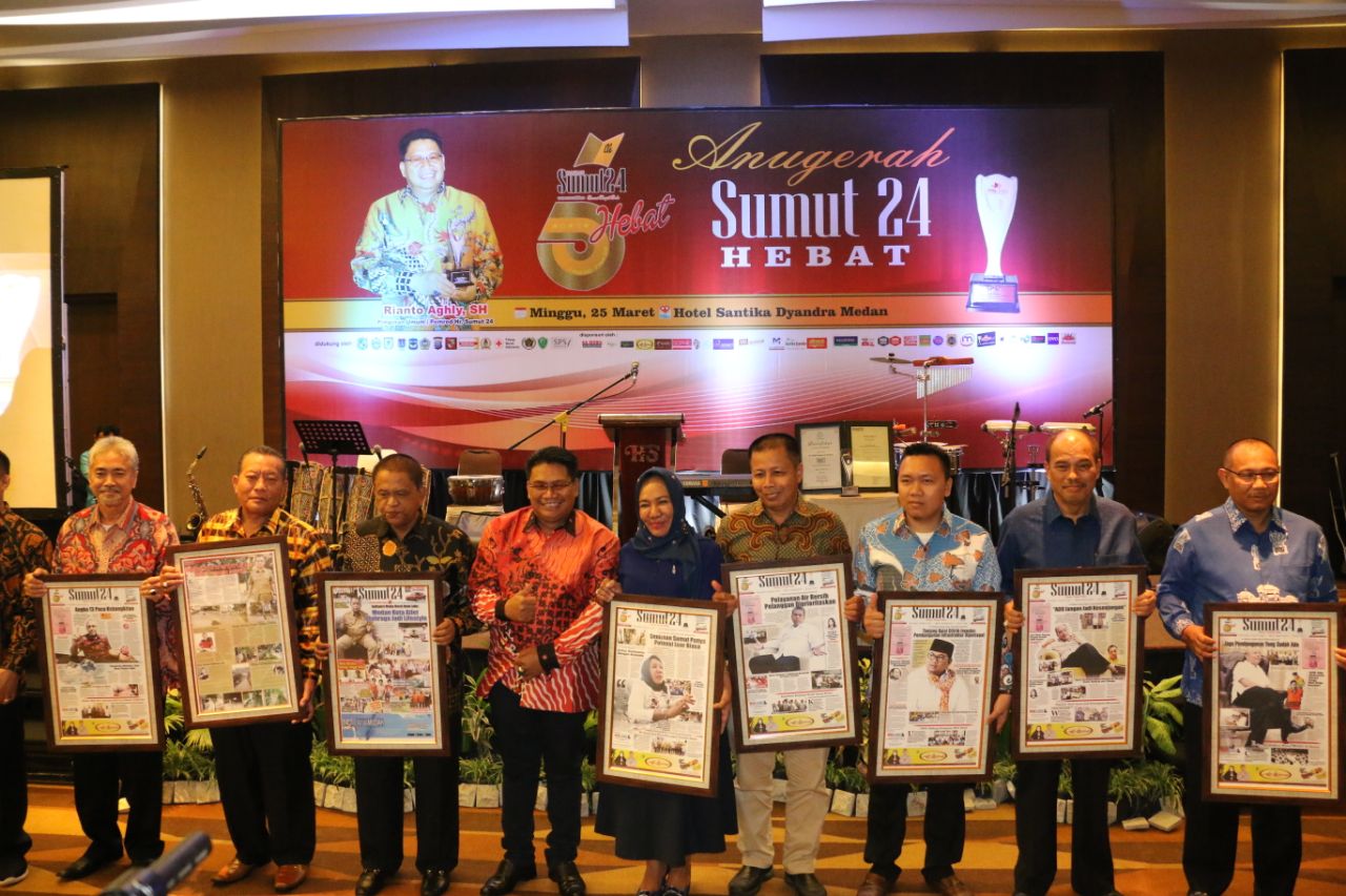 28 Tokoh Dapat Anugerah SUMUT24 Hebat