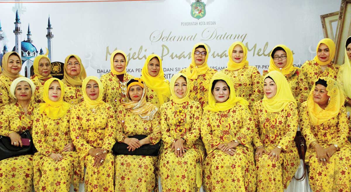 Ketua TP PKK Kota Medan Gelar Pengajian Bersama Puan Melayu